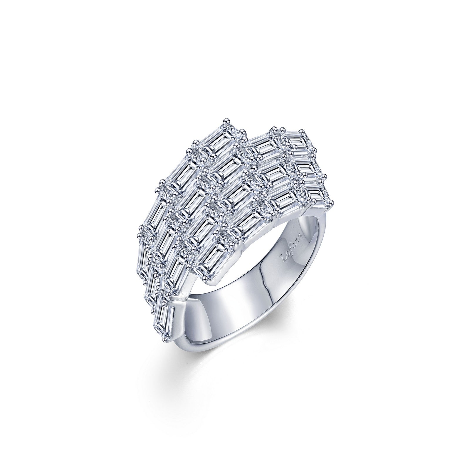 Stunning Baguette Engagement Ring-8R023CLP