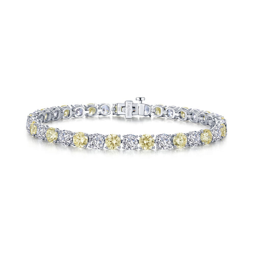 16.0 CTW Statement Alternating Tennis Bracelet-B0172CAP