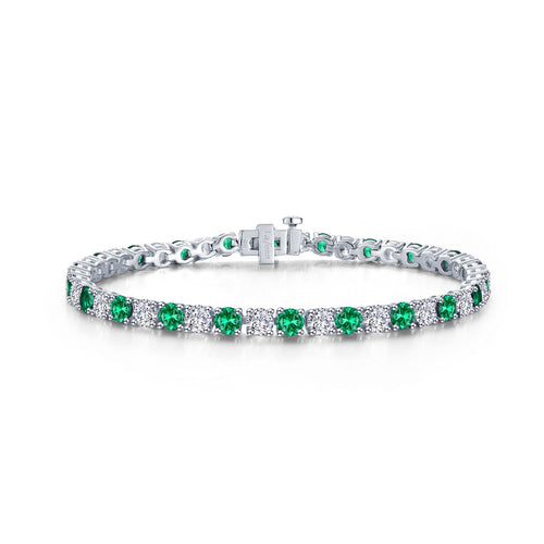 11 CTW Alternating Tennis Bracelet-B0176CEP