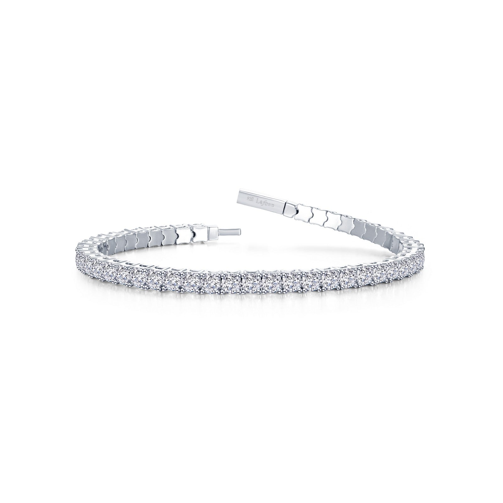 8.85 CTW Flexible Tennis Bracelet-B0198CLP