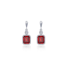 Load image into Gallery viewer, January Birthstone Earrings-BE007GNP
