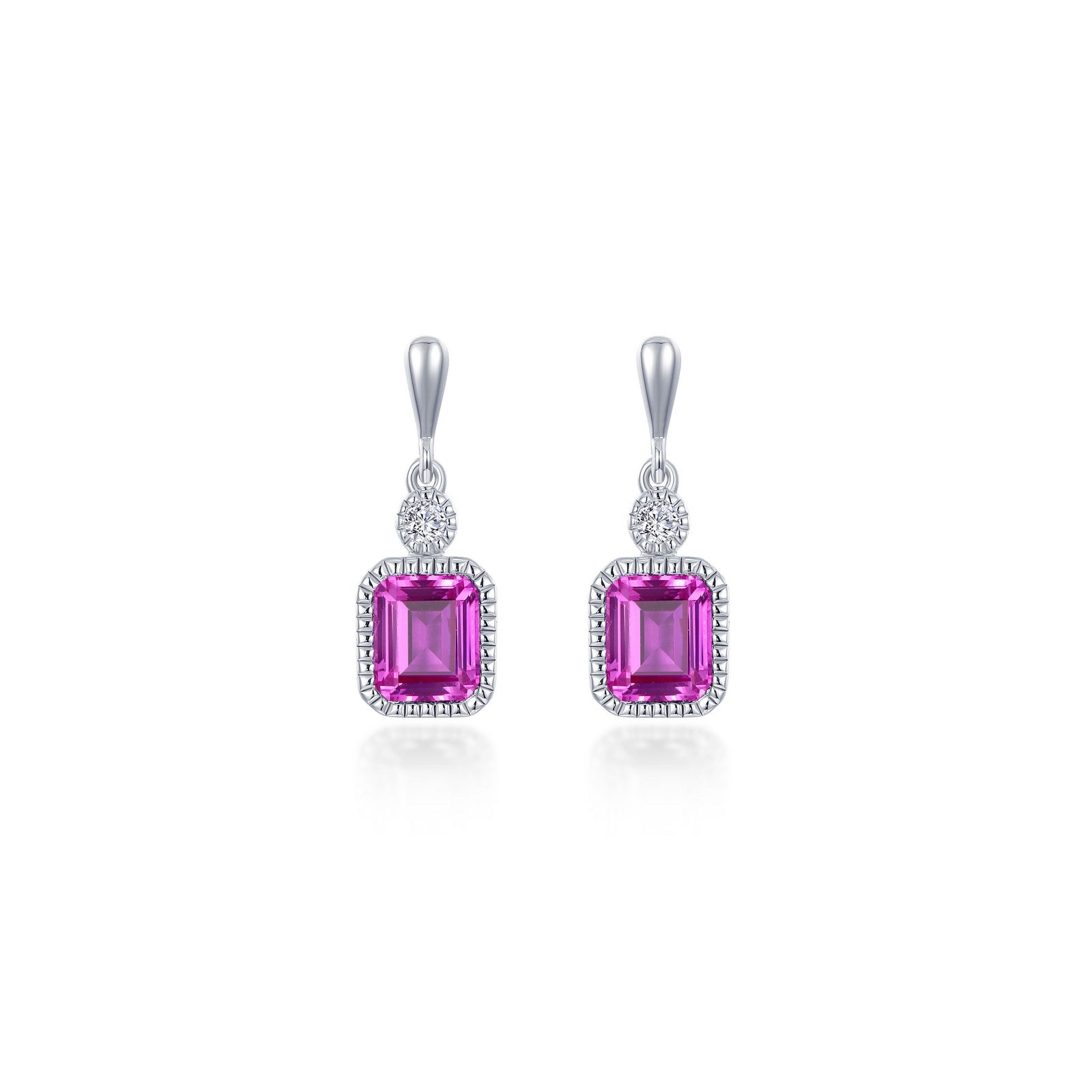 October Birthstone Earrings-BE007TMP