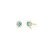 December - Blue Topaz/Gold