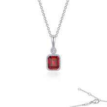 Load image into Gallery viewer, January Birthstone Necklace-BP009GNP
