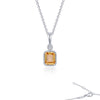 November - Yellow Topaz/Silver