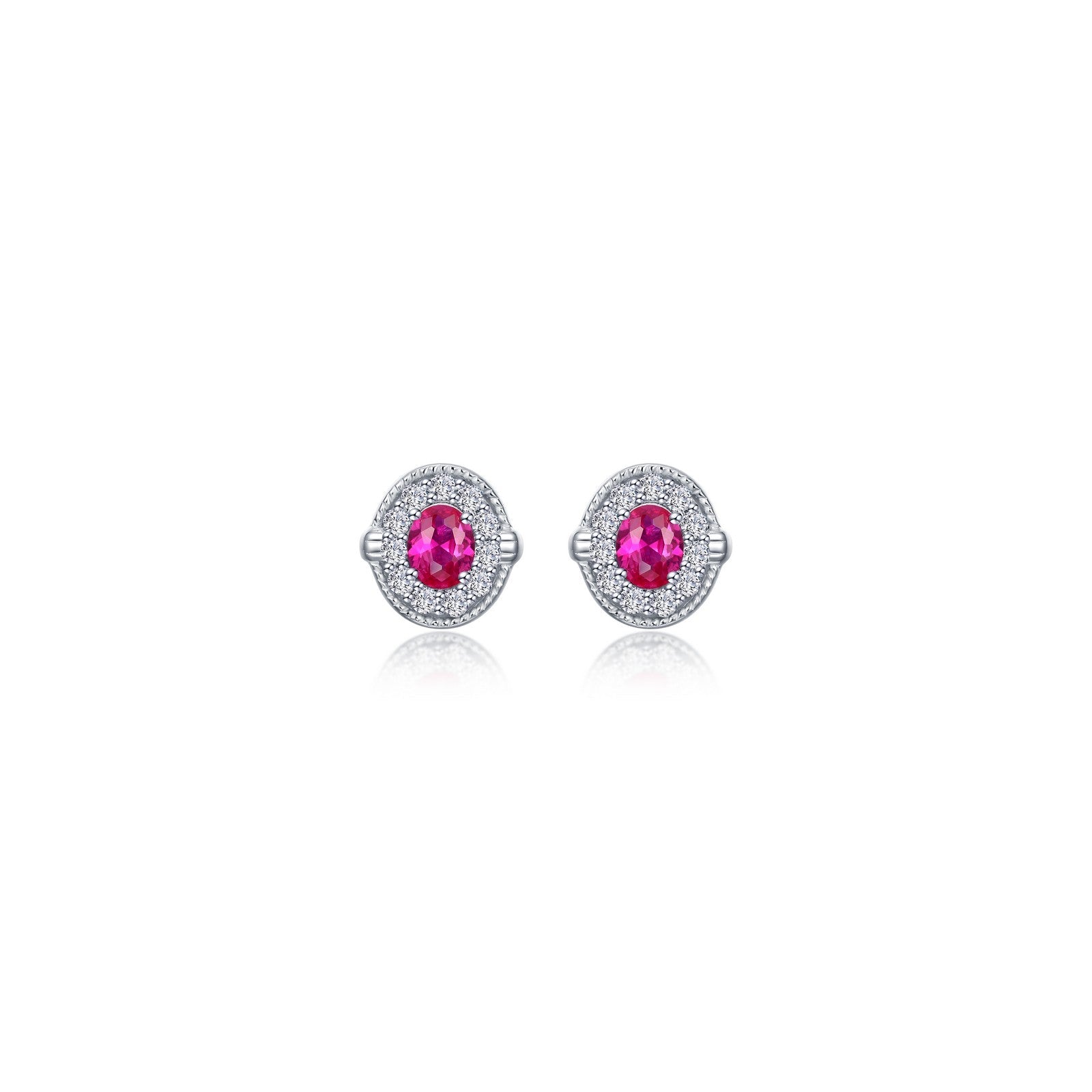 0.52 CTW Halo Stud Earrings-E0592CRP