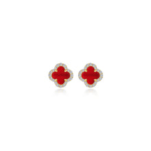 Load image into Gallery viewer, 0.4 CTW Halo Stud Earrings-E0609AGG
