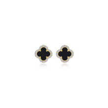 Load image into Gallery viewer, 0.4 CTW Halo Stud Earrings-E0609OXG
