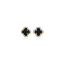 Load image into Gallery viewer, 0.4 CTW Halo Stud Earrings-E0609OXG
