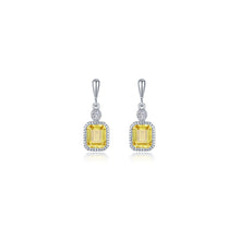 Load image into Gallery viewer, 1.82 CTW Canary Drop Earrings-E0615CAP
