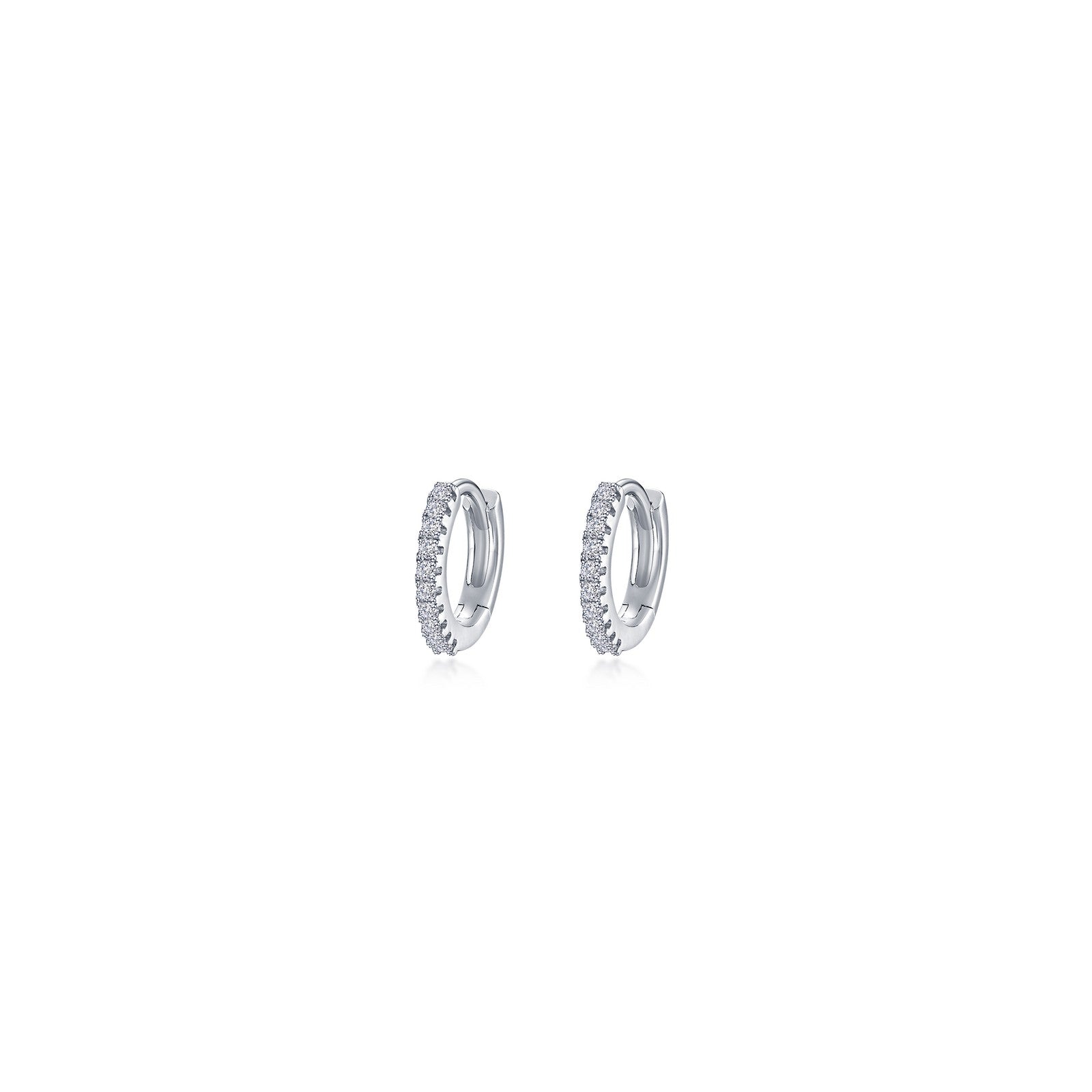 10mm Huggie Hoop Earrings-E0619CLP