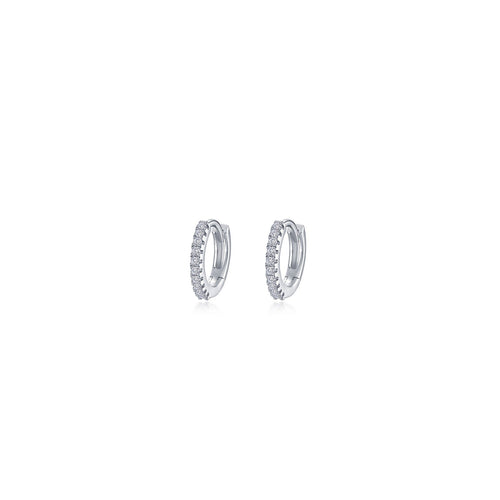 10mm Huggie Hoop Earrings-E0619CLP