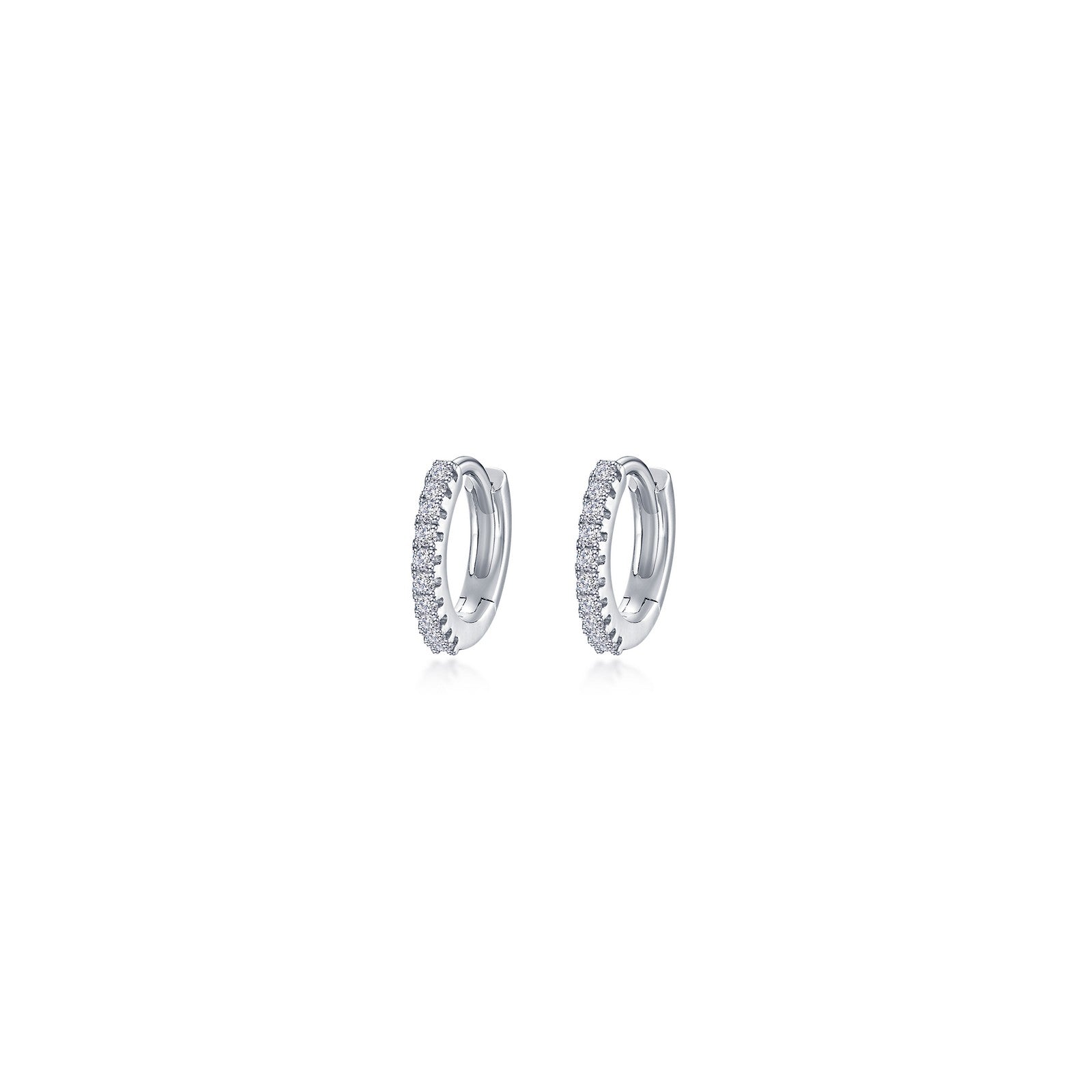 11mm Huggie Hoop Earrings-E0620CLP
