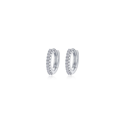 13.5mm Huggie Hoop Earrings-E0621CLP