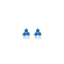 Load image into Gallery viewer, Charming Trinity Stud Earrings-E0633TQG
