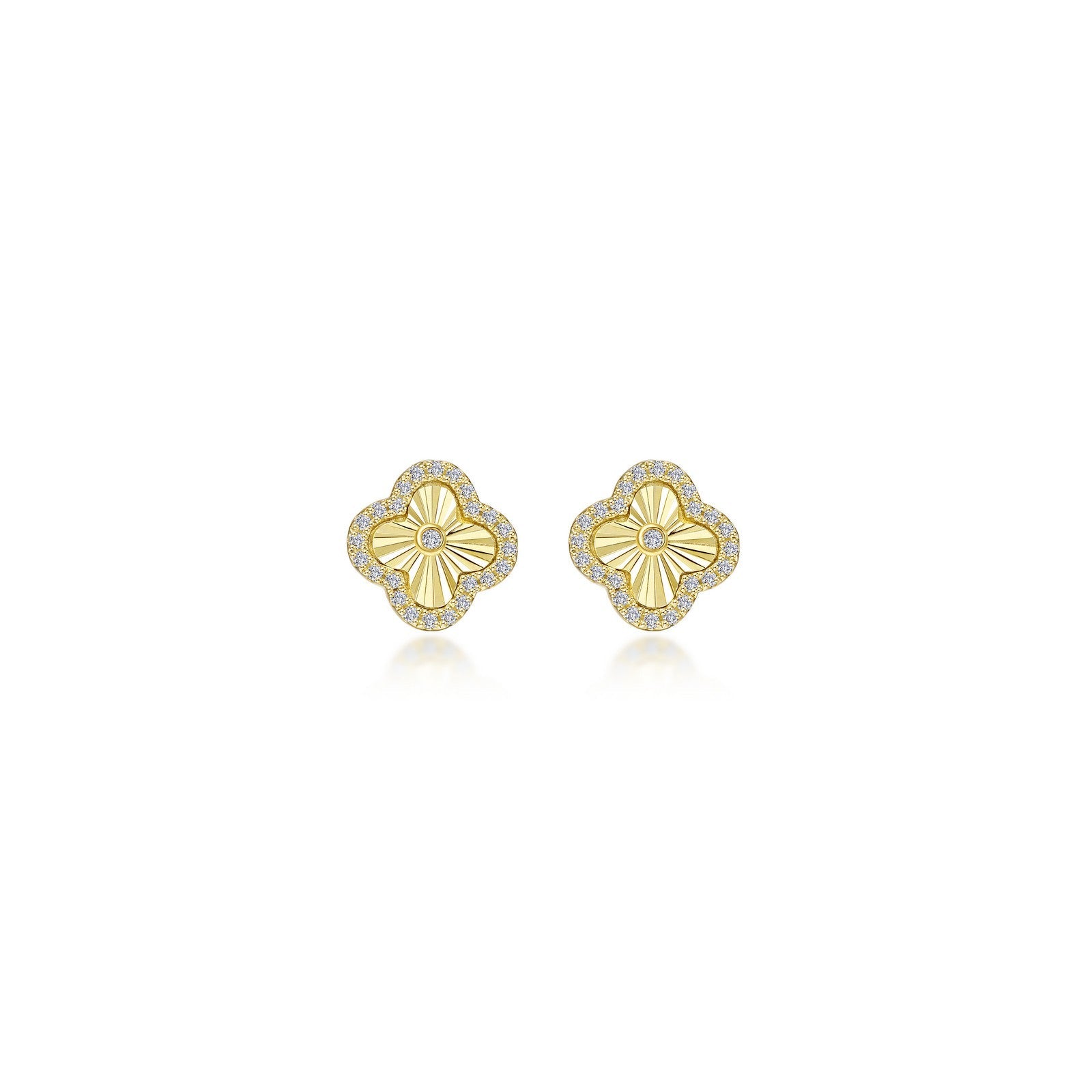 0.5 CTW Halo Stud Earrings-E2022CLG