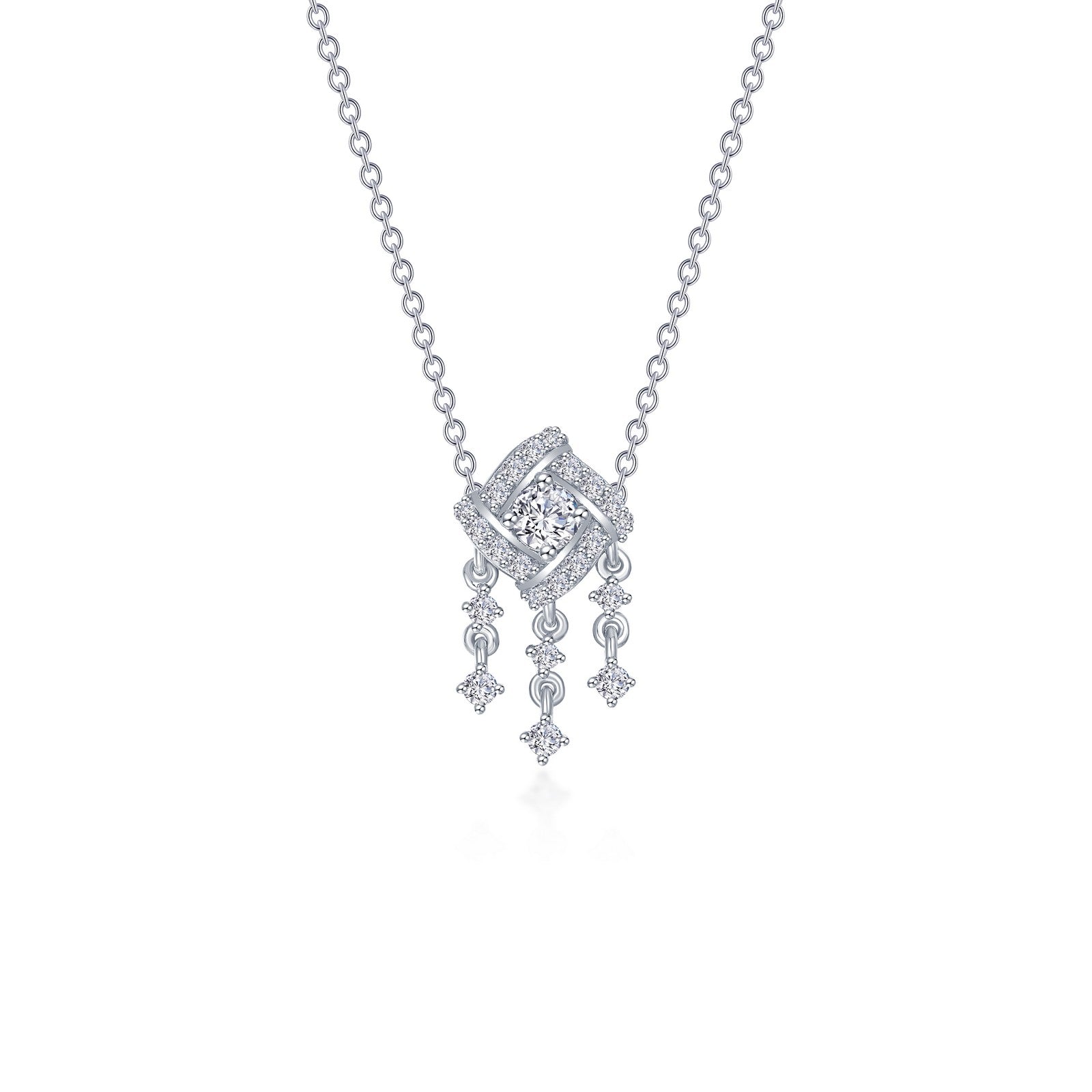 Mini Chandelier Necklace-N0319CLP