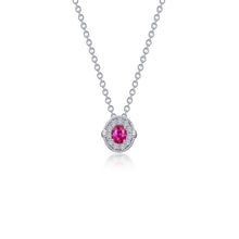 Load image into Gallery viewer, 0.51 CTW Halo Necklace-N0320CRP
