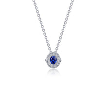 Load image into Gallery viewer, 0.51 CTW Halo Necklace-N0320CSP
