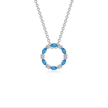 Load image into Gallery viewer, 1.45 CTW Open Circle Necklace-N0328BTP
