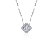 Load image into Gallery viewer, 0.65 CTW Halo Necklace-N0335CLP
