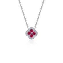 Load image into Gallery viewer, 0.65 CTW Flower Necklace-N0335CRP
