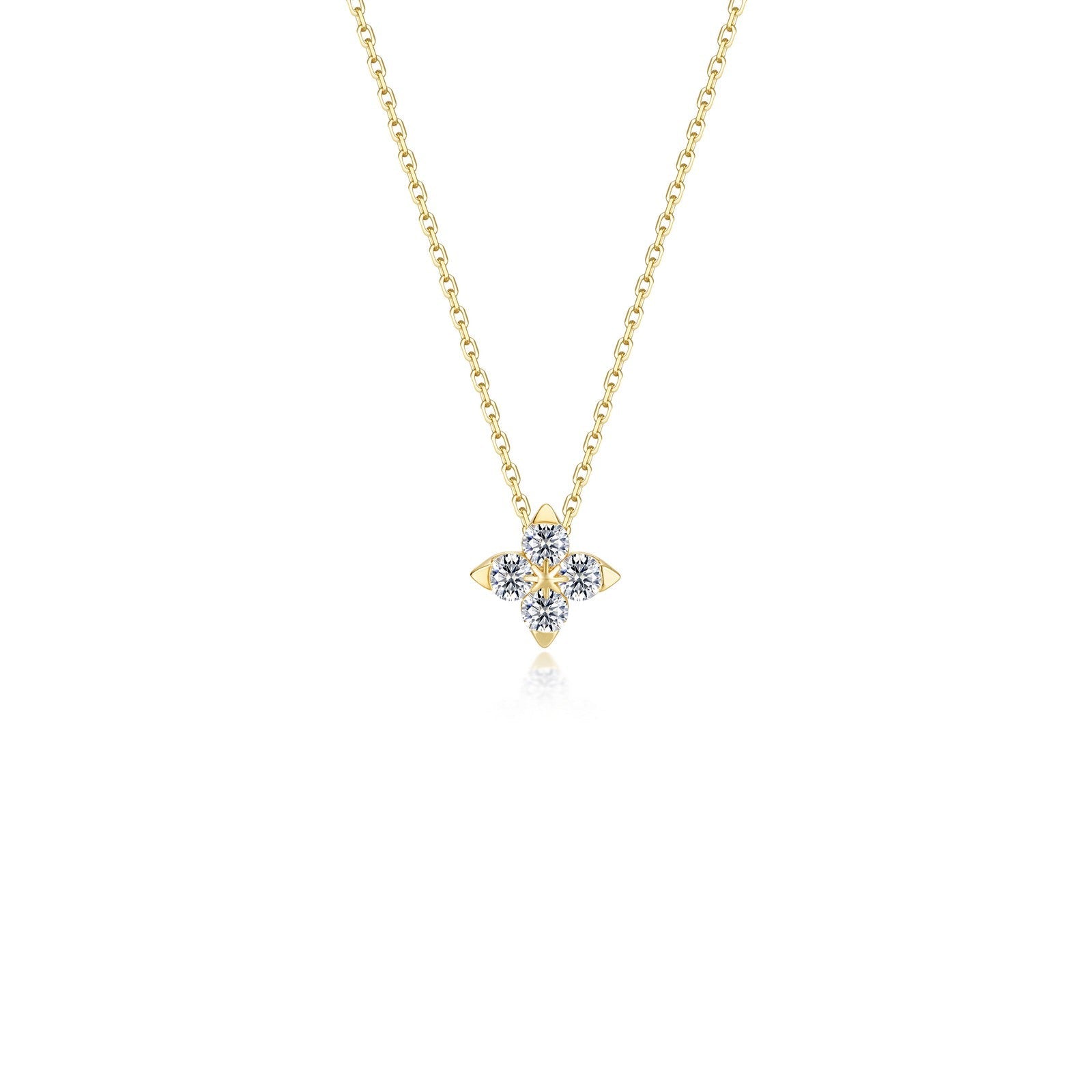 Trillium Bud Necklace -N0343CLG