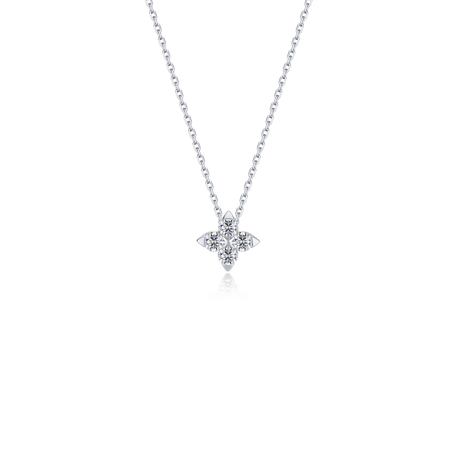 Trillium Bud Necklace-N0343CLP