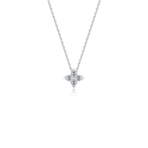 Trillium Bud Necklace-N0343CLP