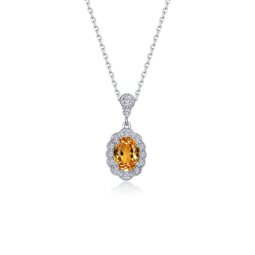 Clementine Essence Necklace-N0353CTP