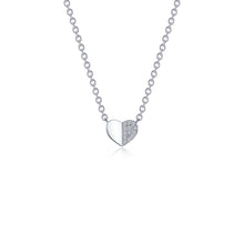 Load image into Gallery viewer, 0.38 CTW Heart Necklace-N2027CLP

