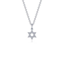 Load image into Gallery viewer, 0.55 CTW Star of David Necklace-N2028CLP
