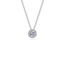 Load image into Gallery viewer, 1.05 CTW Round Halo Necklace-N2030CLP
