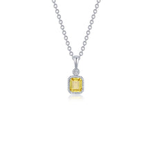 Load image into Gallery viewer, 0.91 CTW Canary Drop Necklace-P0314CAP
