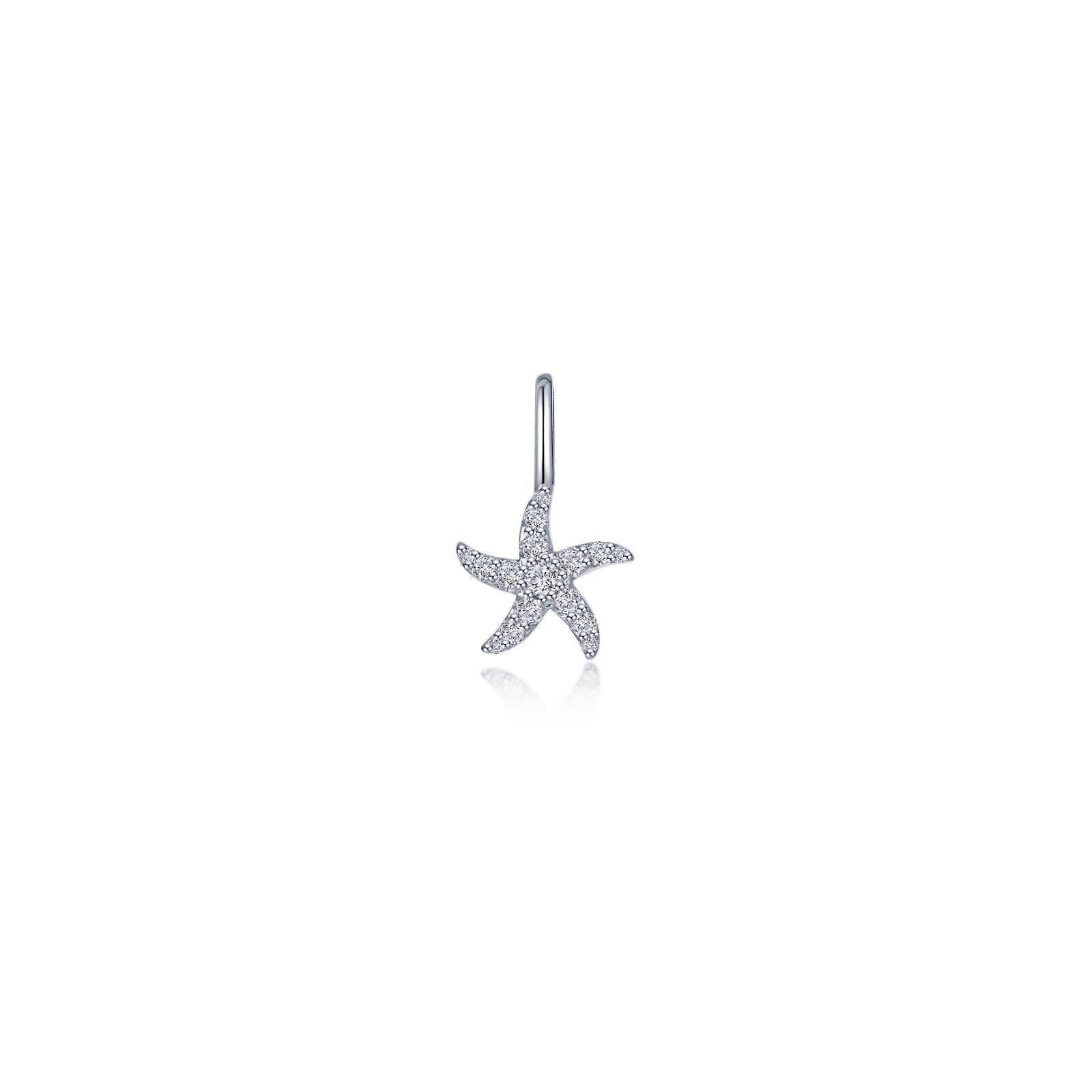 Starfish Charm Pendant -P0327CLP