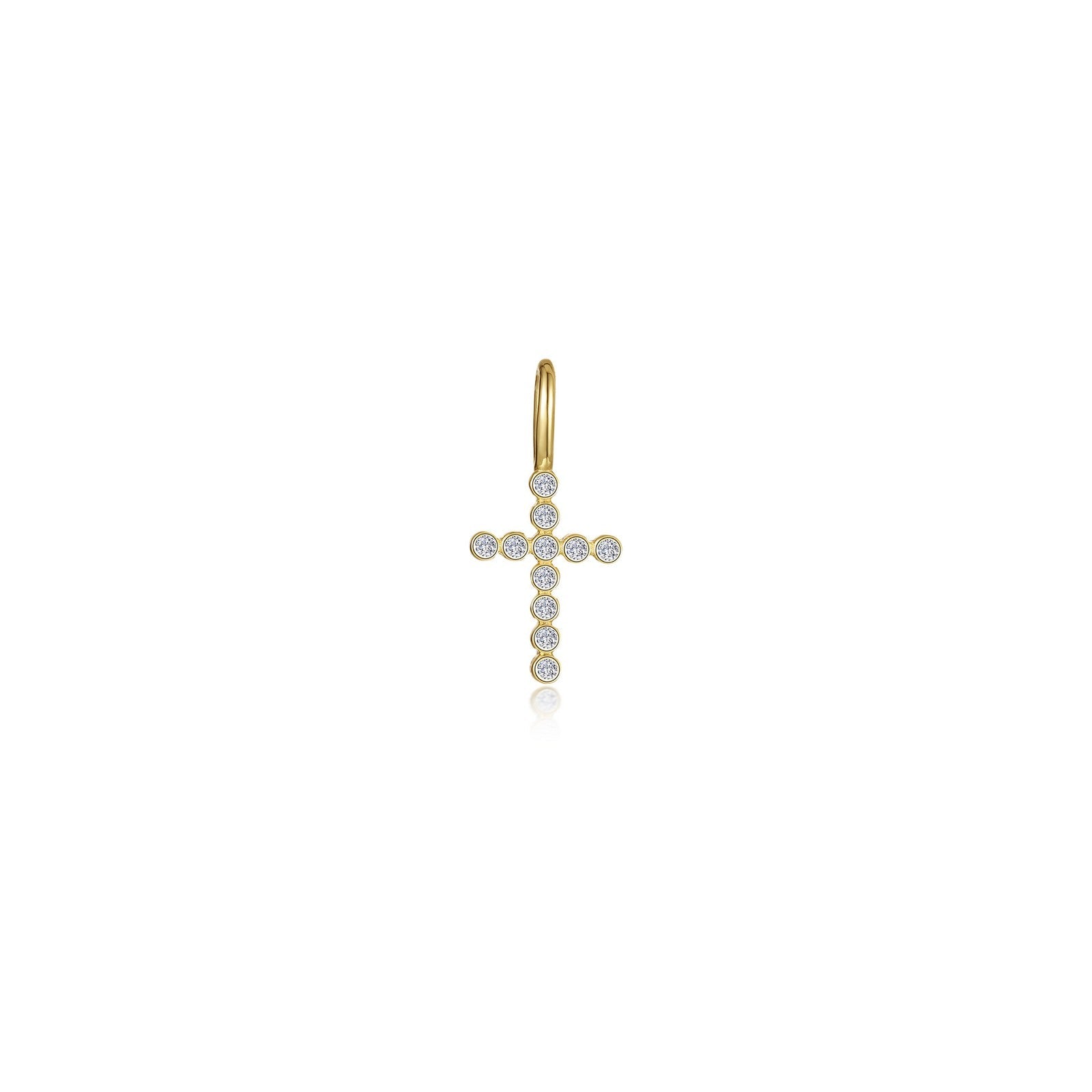 Cross Charm Pendant-P2022CLG