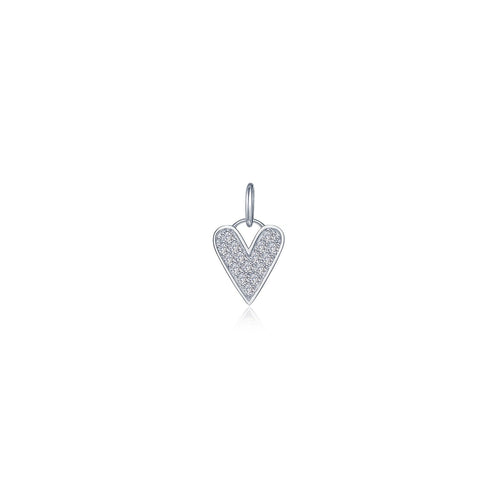 Heart Charm Pendant-P2023CLP