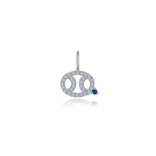 Load image into Gallery viewer, Cancer Zodiac Charm Pendant-P2033SAP
