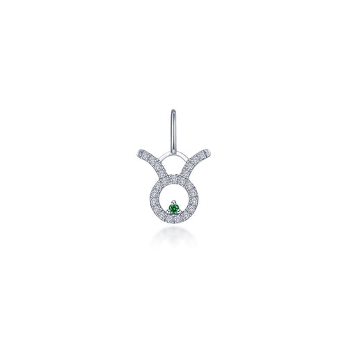 Taurus Zodiac Charm Pendant-P2039EMP