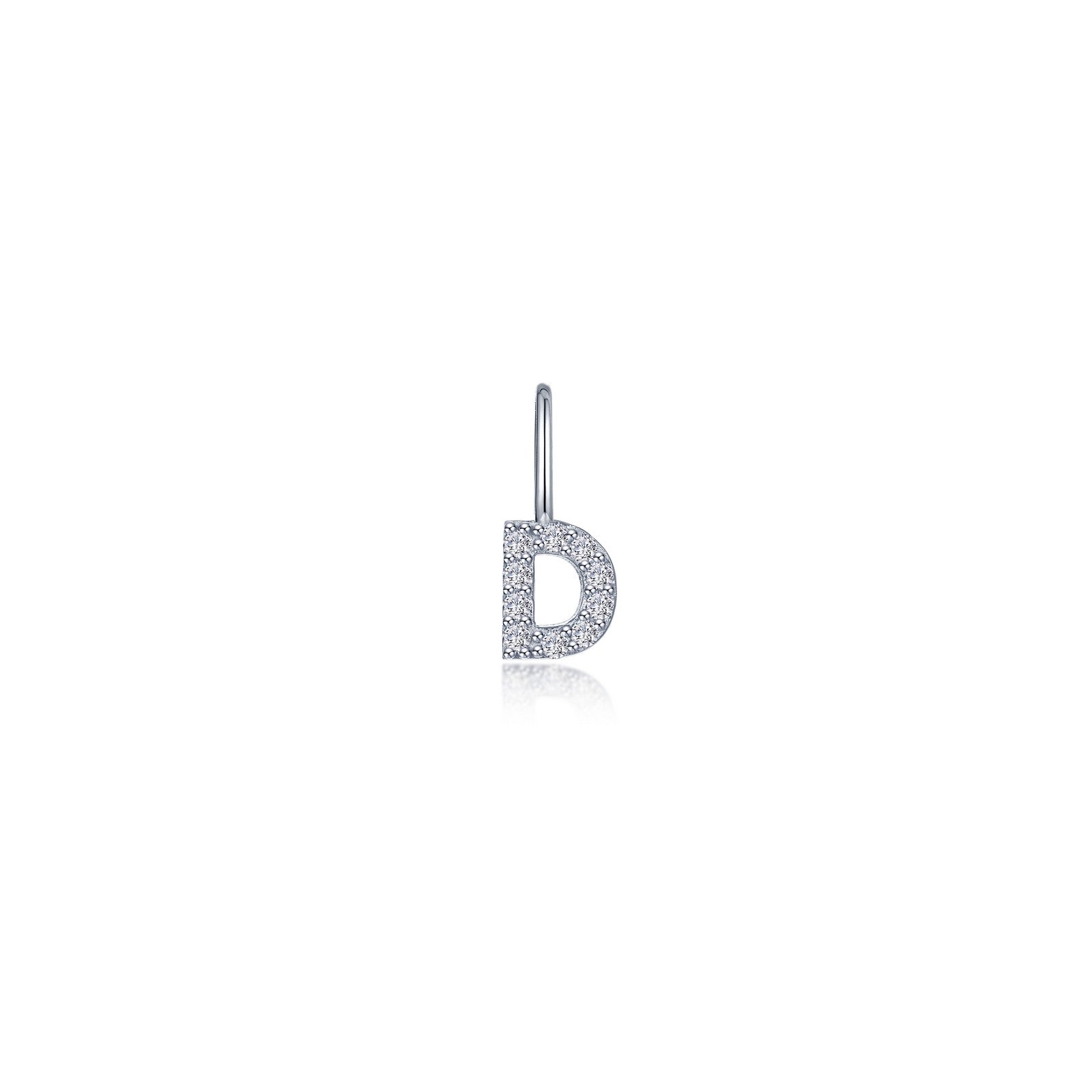 Letter D Charm Pendant-P2040CPD