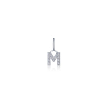 Load image into Gallery viewer, Letter M Charm Pendant-P2040CPM
