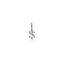 Load image into Gallery viewer, Letter S Charm Pendant-P2040CPS
