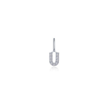 Load image into Gallery viewer, Letter U Charm Pendant-P2040CPU
