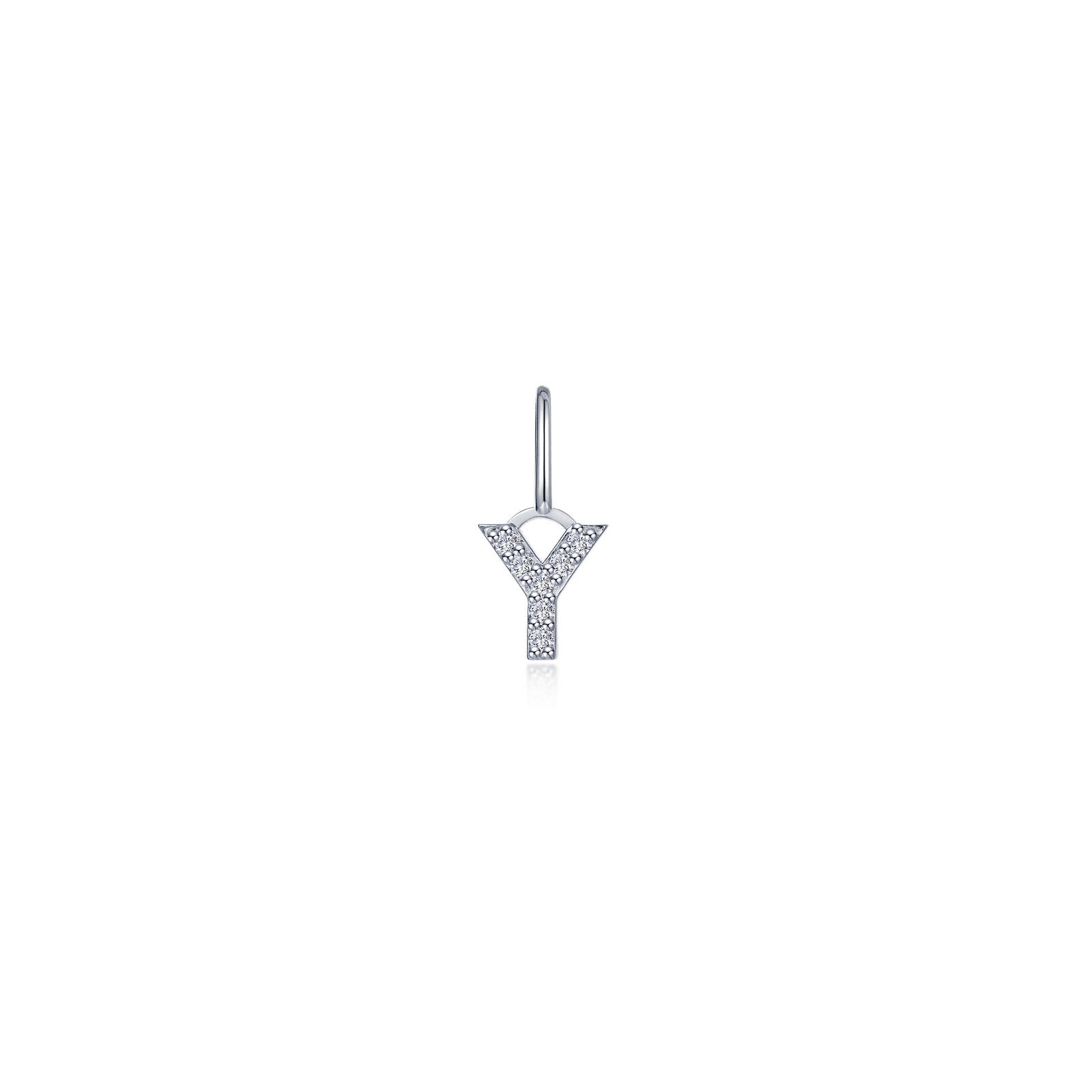 Letter Y Charm Pendant-P2040CPY