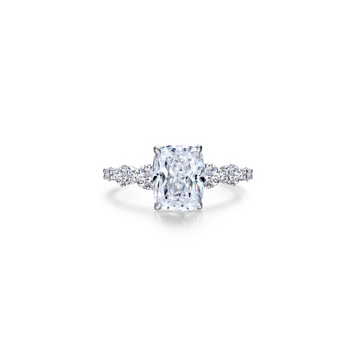 4.81 CTW Cushion-Cut Solitaire Ring-R0541CLP