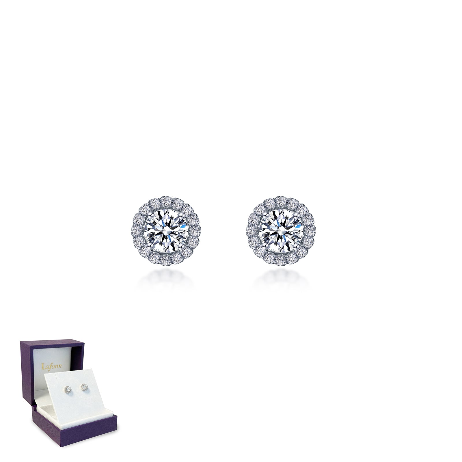 2025 Valentine's Day Halo Stud Earrings Special-VAL25HAL