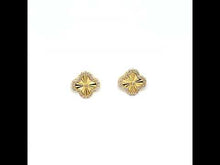 Load and play video in Gallery viewer, 0.5 CTW Halo Stud Earrings-E2022CLG
