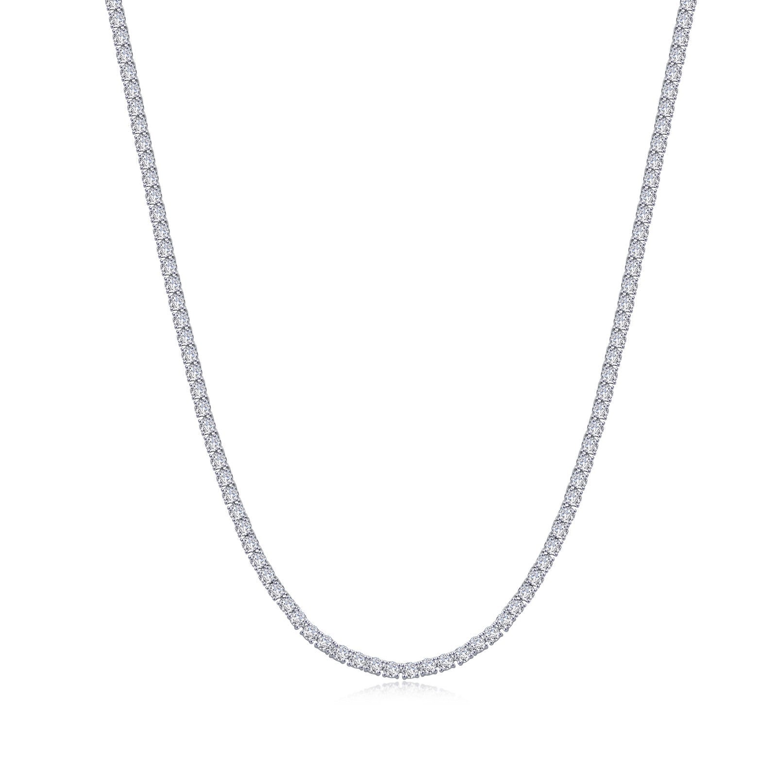 Elegant Nordstrom Station Necklace LAFONN Sim outlet Diamond And Silver Necklace17 in